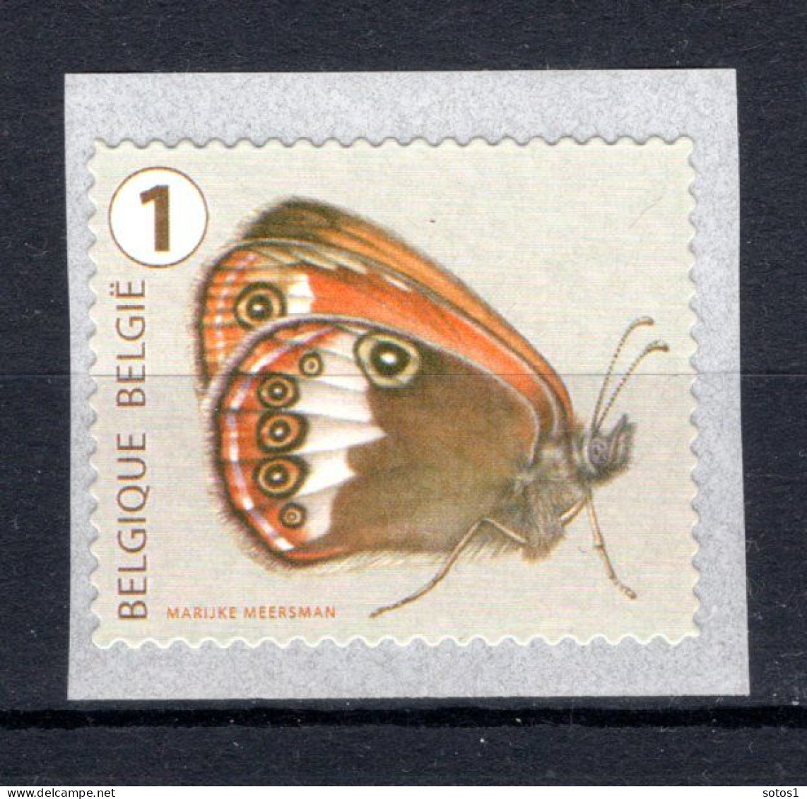 4459 MNH 2014 - Rolzegel Vlinders Met Nummer 5 - Neufs