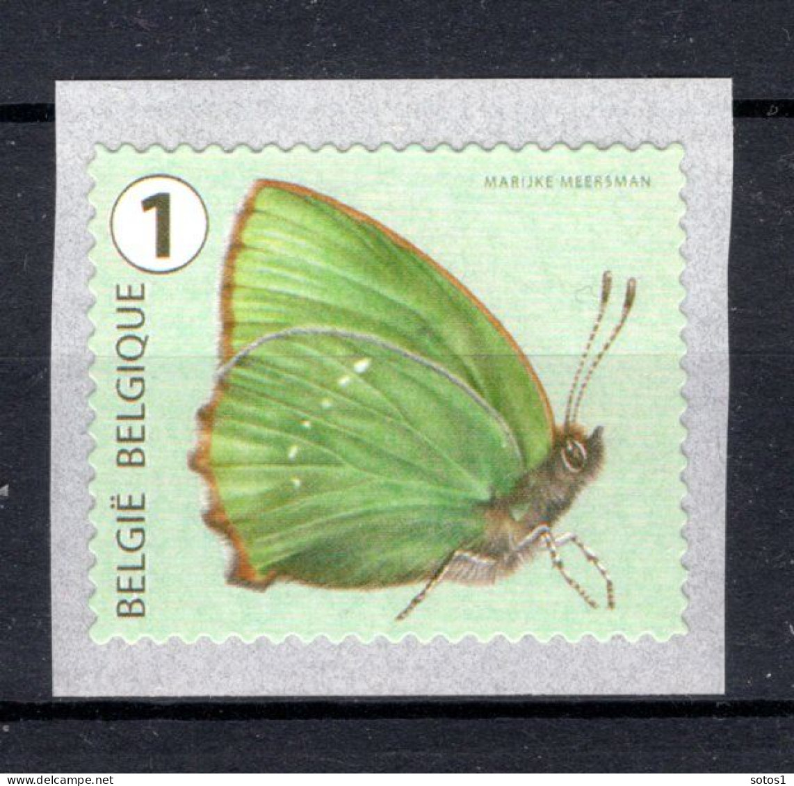 4454 MNH 2014 - Rolzegel Vlinders Met Nummer 60 - Ongebruikt