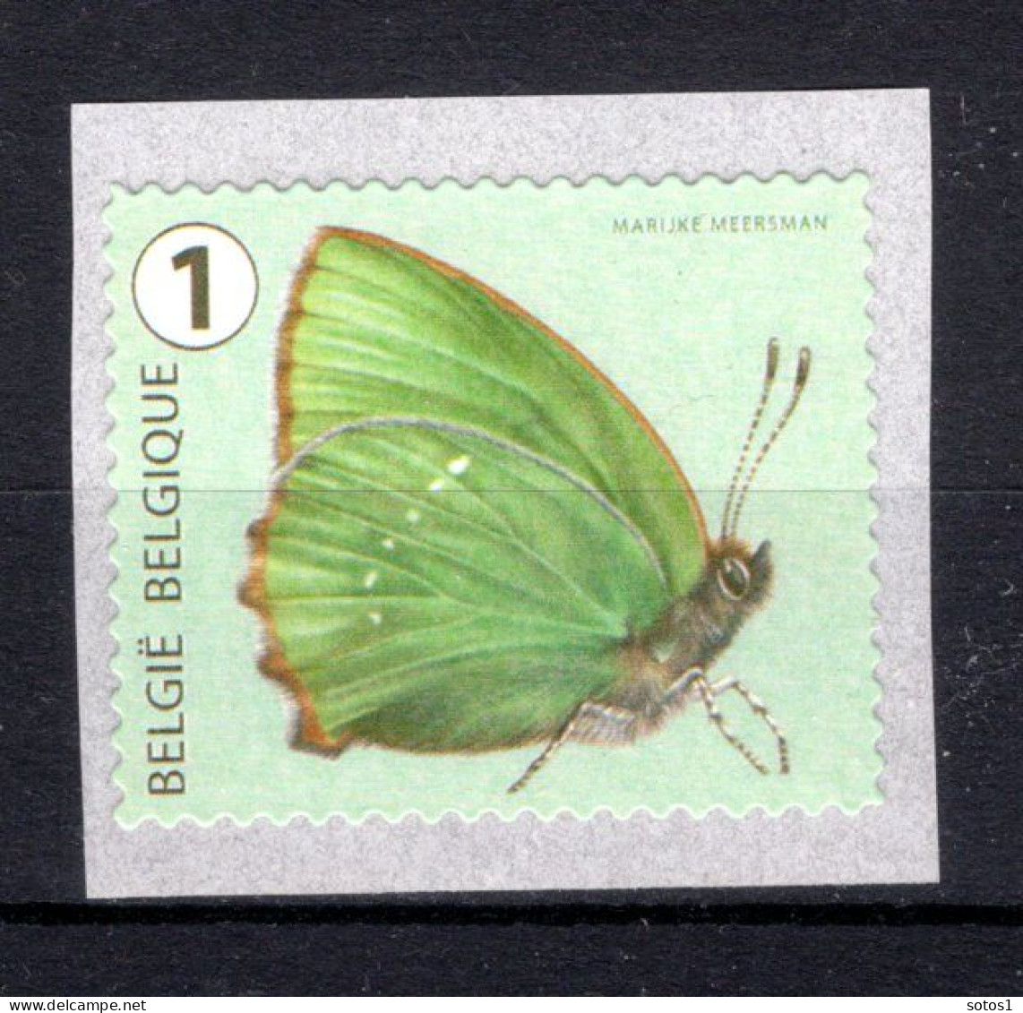 4454 MNH 2014 - Rolzegel Vlinders Met Nummer 10 - Ongebruikt