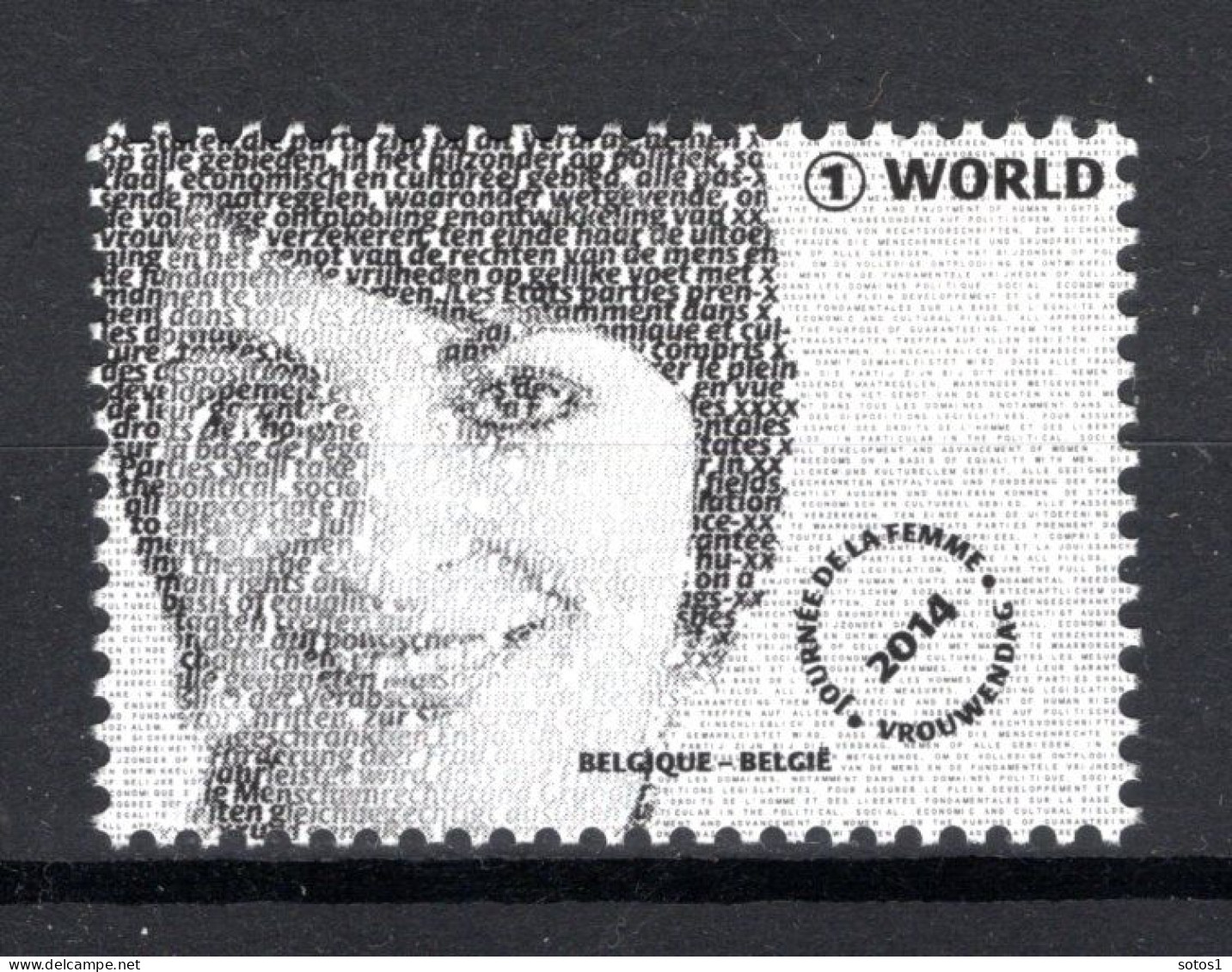 4404 MNH 2014 - Internationale Vrouwendag - Unused Stamps