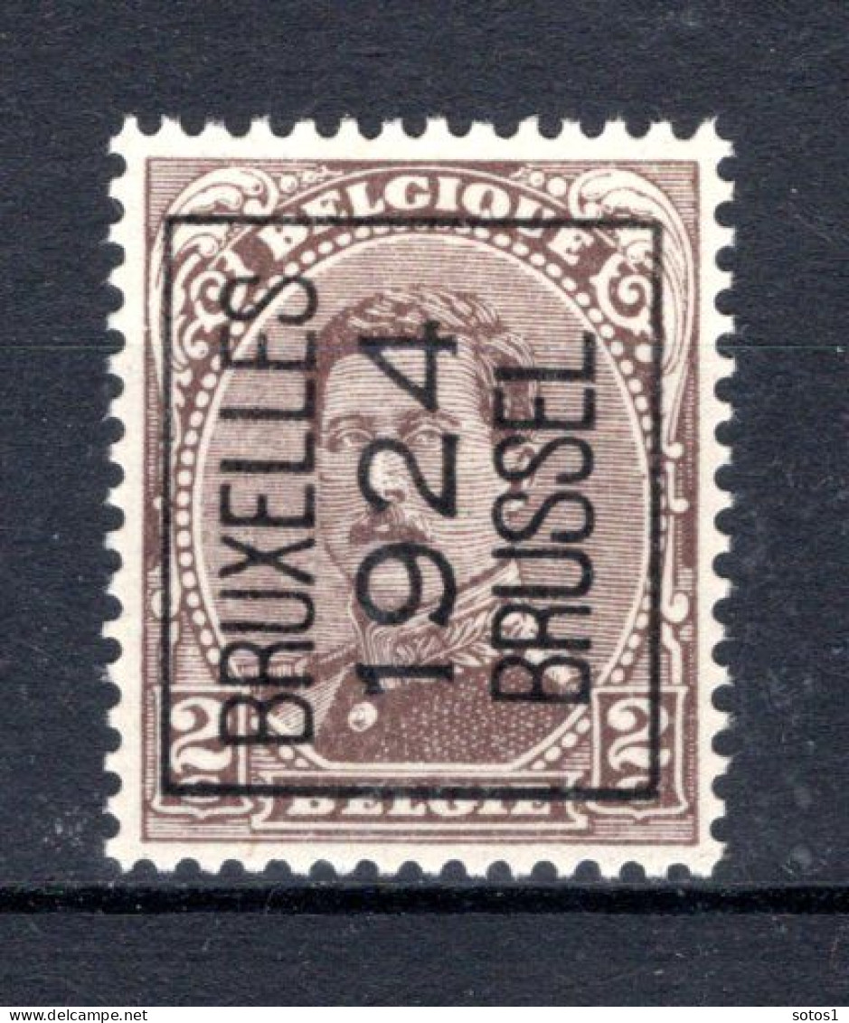 PRE89A MNH** 1924 - BRUXELLES 1924 BRUSSEL  - Typos 1922-26 (Albert I.)