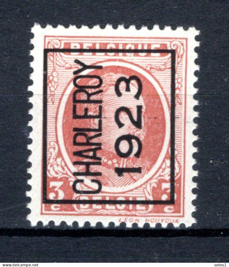 PRE79A MNH** 1923 - CHARLEROY 1923 - Typos 1922-31 (Houyoux)