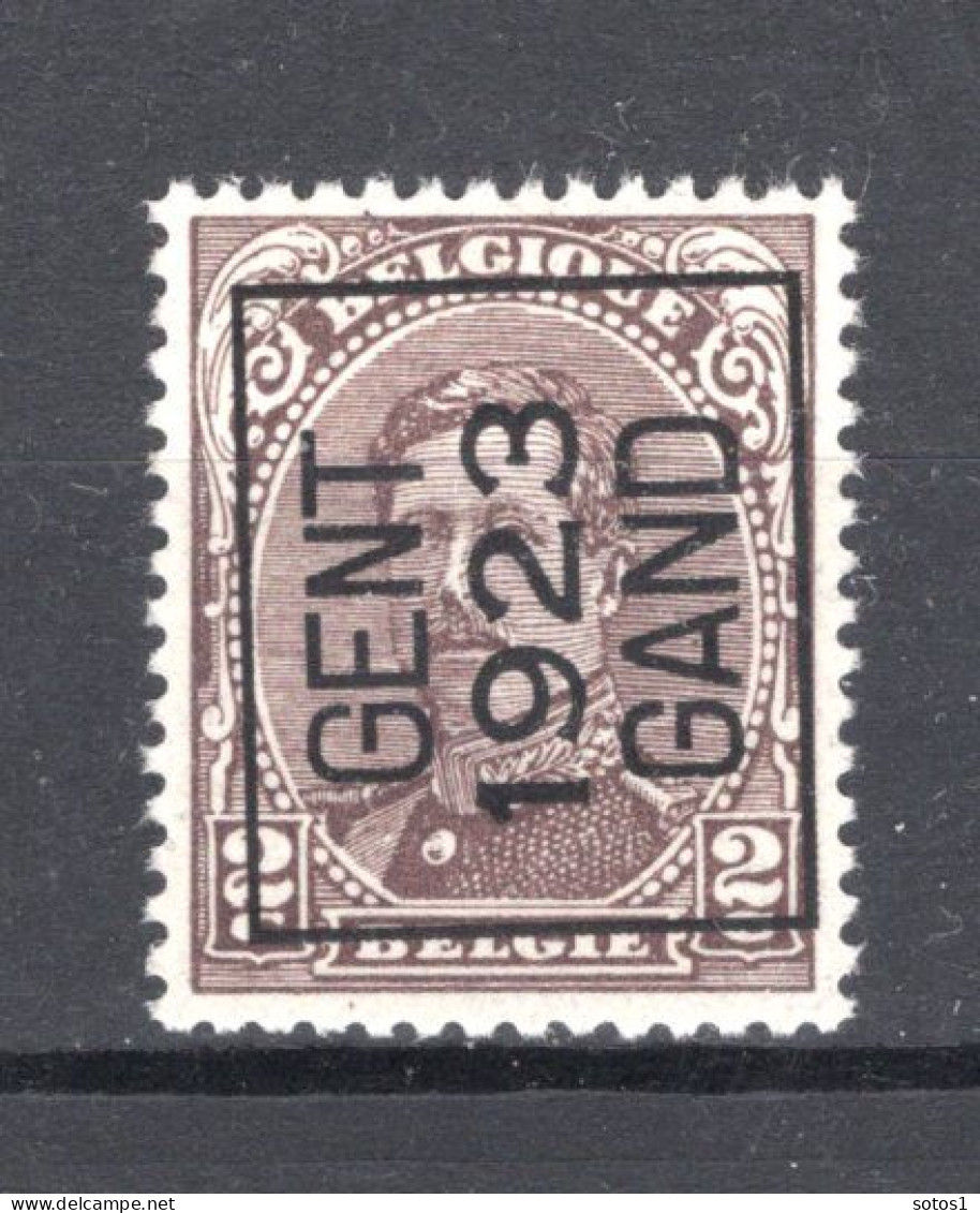 PRE70A-III MNH** 1923 - GENT 1923 GAND  - Typos 1922-26 (Albert I)