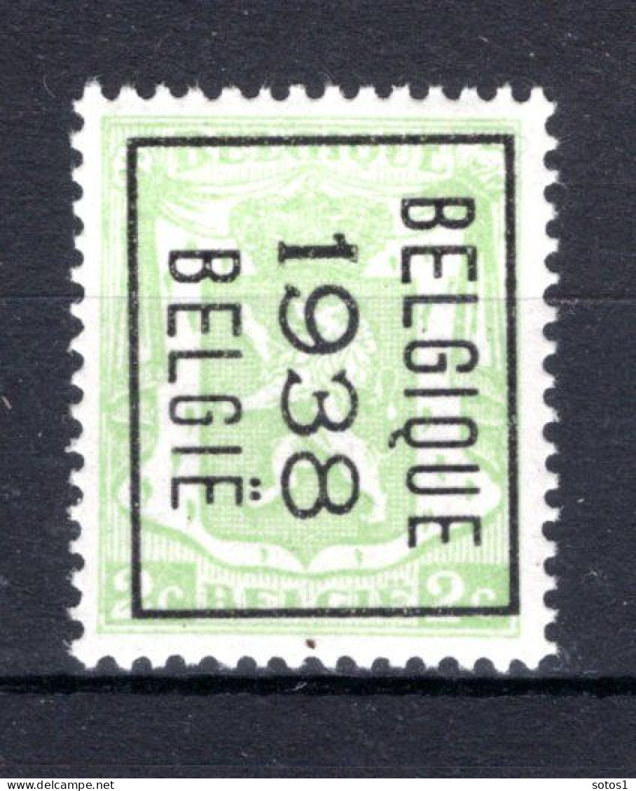 PRE330B MNH** 1938 - BELGIQUE 1938 BELGIE - Sobreimpresos 1936-51 (Sello Pequeno)
