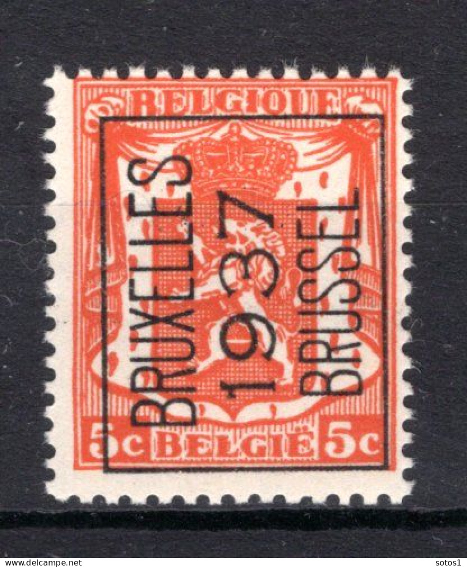 PRE324A MNH** 1937 - BRUXELLES 1937 BRUSSEL  - Typo Precancels 1936-51 (Small Seal Of The State)