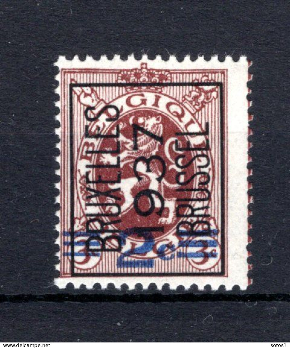 PRE318A MNH** 1937 - BRUXELLES 1937 BRUSSEL - Typo Precancels 1929-37 (Heraldic Lion)