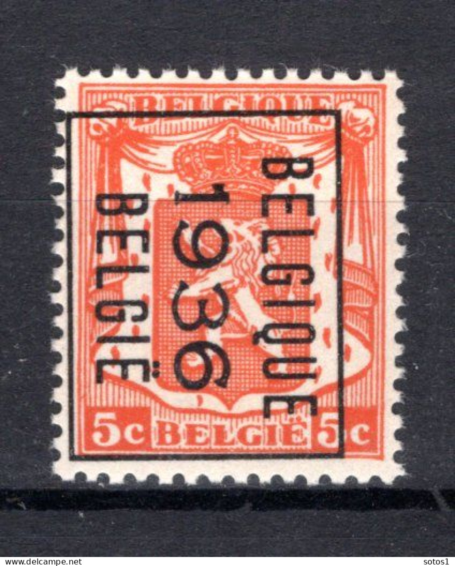 PRE308B MNH** 1936 - BELGIQUE 1936 BELGIE - Typo Precancels 1936-51 (Small Seal Of The State)