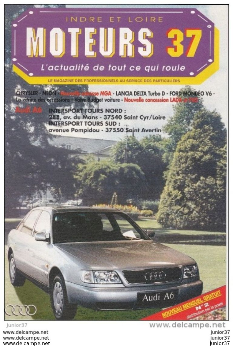 Moteurs 37, N°1 & N°  2  1994 Voitures - Auto/Moto