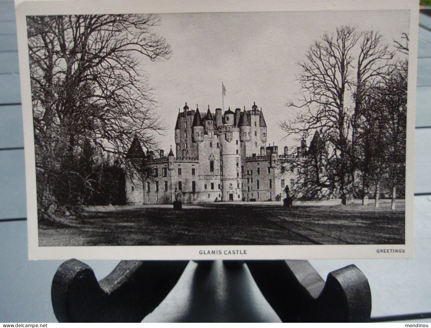 No Cpa GLAMIS CASTLE - Greetings - Non écrite, Dos Uni - Other & Unclassified