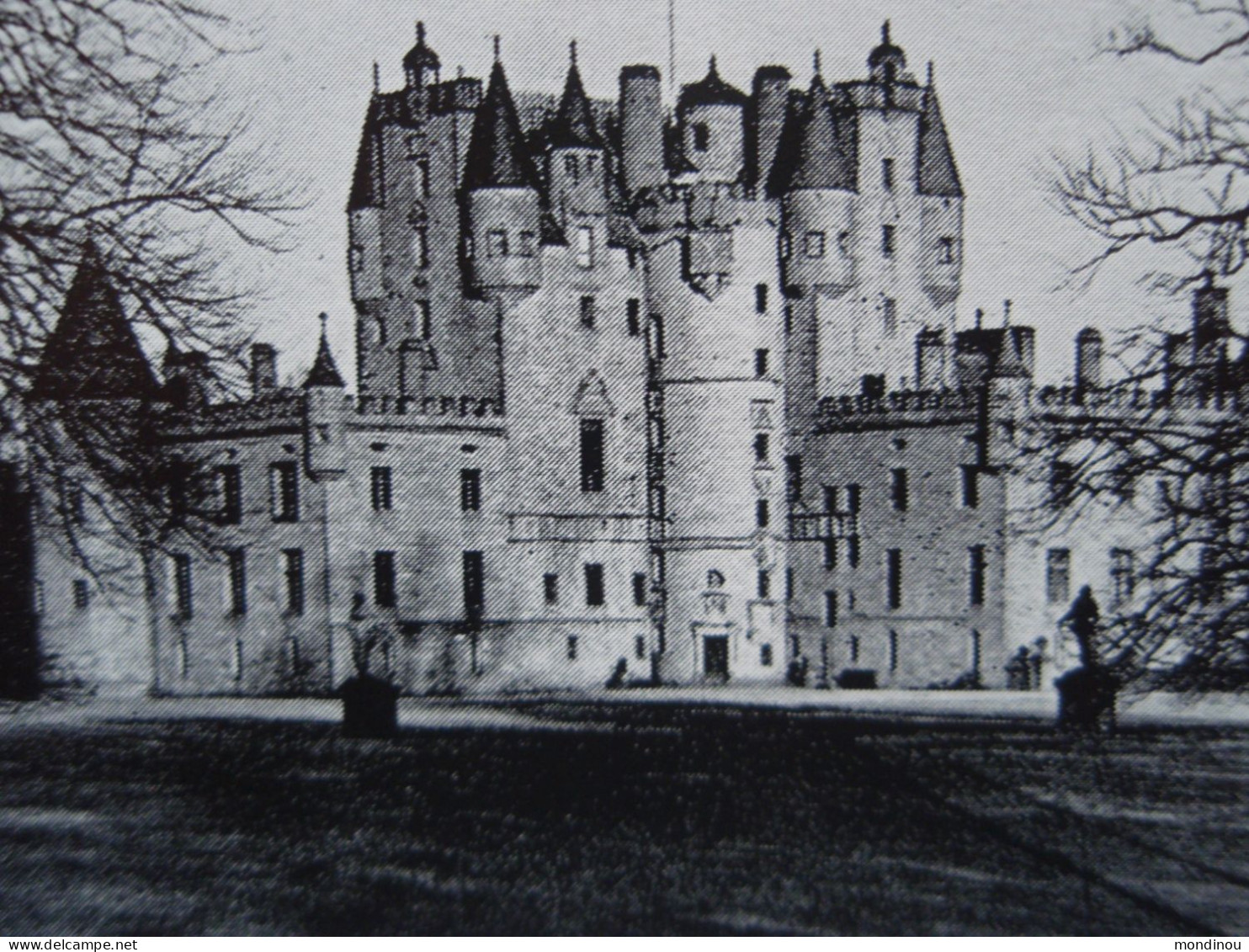 No Cpa GLAMIS CASTLE - Greetings - Non écrite, Dos Uni - Other & Unclassified