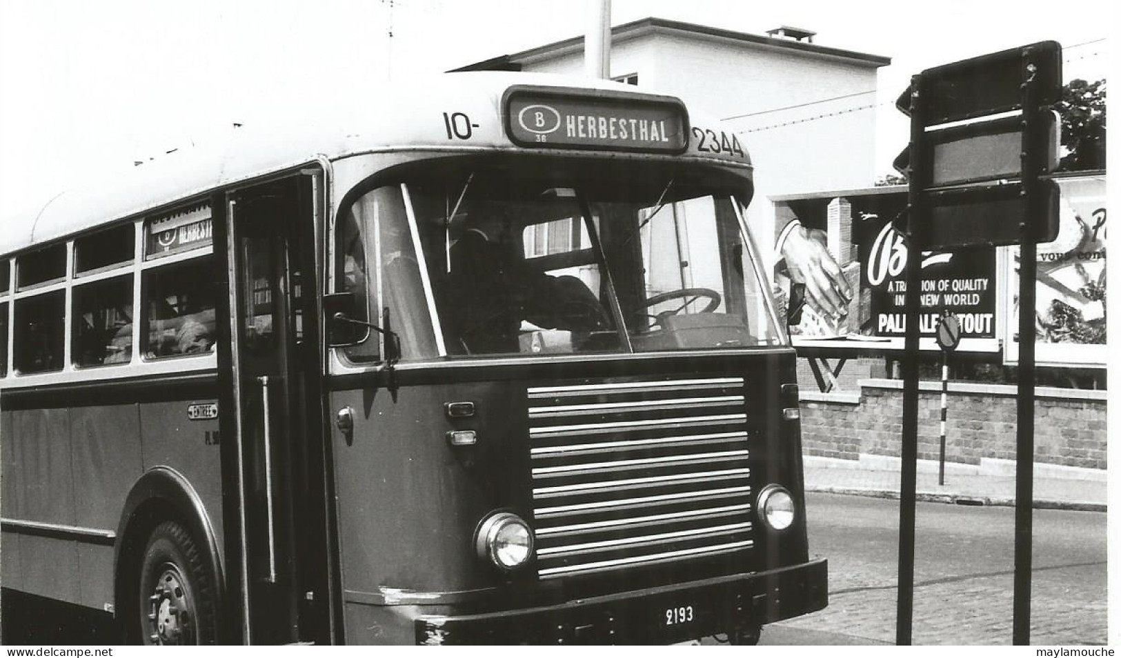 Bus Car Region Verviers Herbesthal  Photo 15x10 - Buses & Coaches