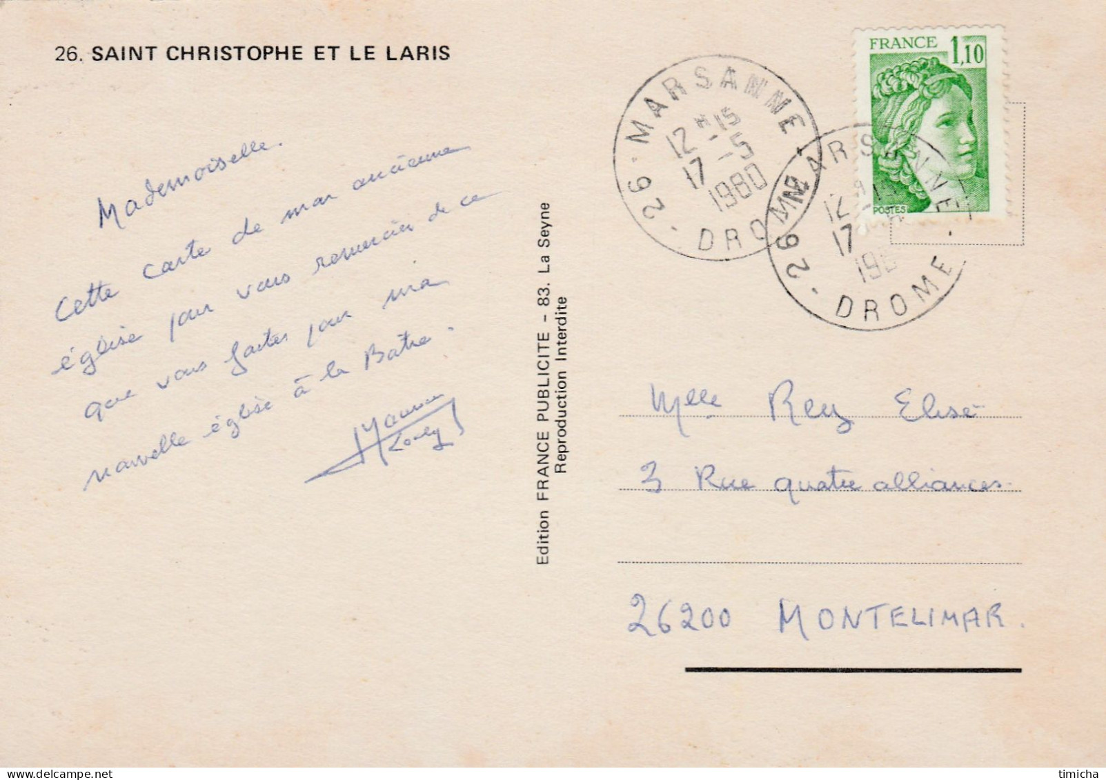 (33)  SAINT CHRISTOPHE ET LE LARIS - Other & Unclassified