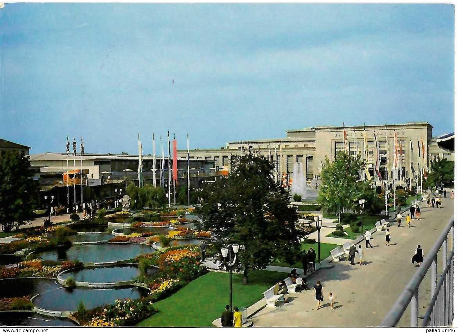 VD LAUSANNE - Le Palais De Beaulieu Comptoir Suisse No 5928 - écrite 21.09.1970 - Lausanne