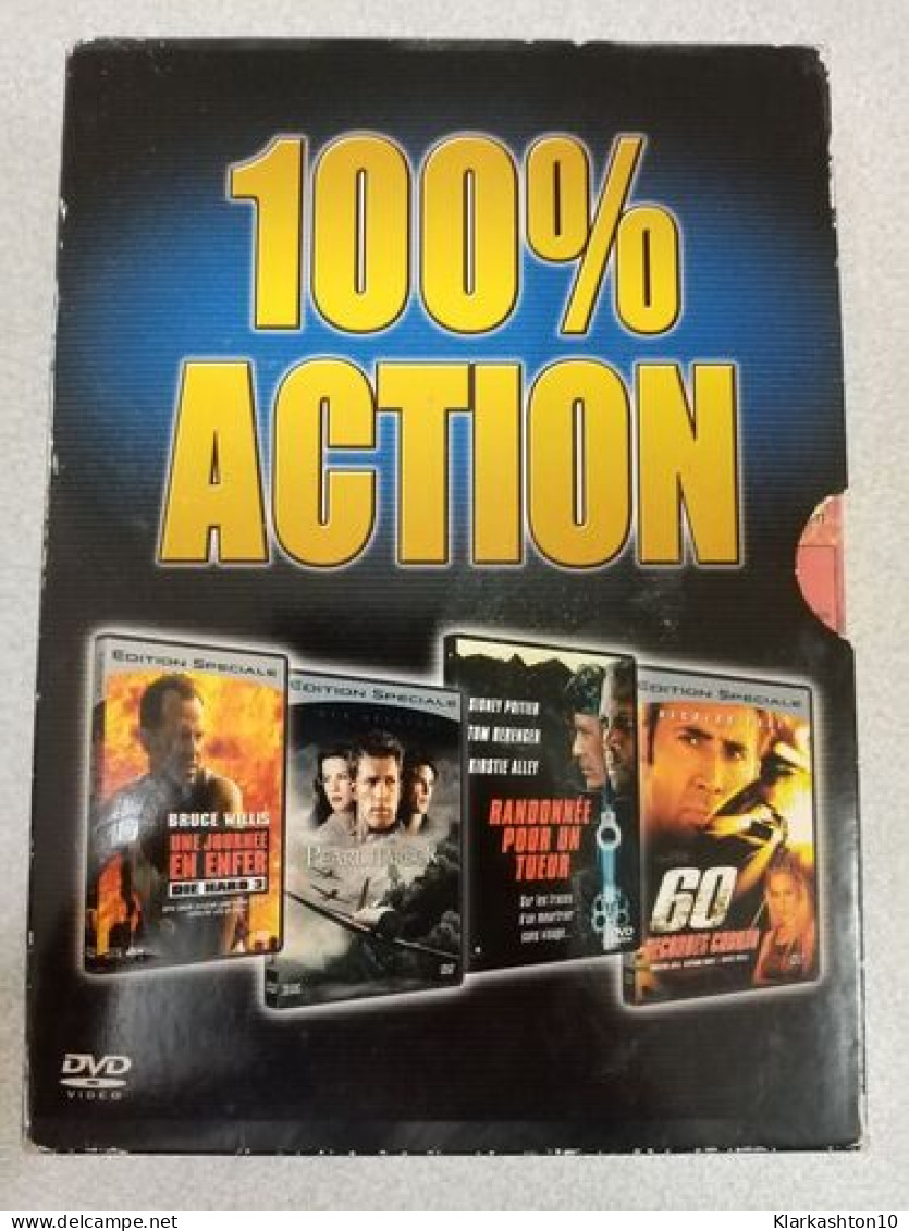 Dvd - 100% ACTION - UNE JOURNÉE EN ENFER/ PEARL HARBOR / GO SECONDES CHROND / RANDONNEE POUR UN TUEUR - Other & Unclassified