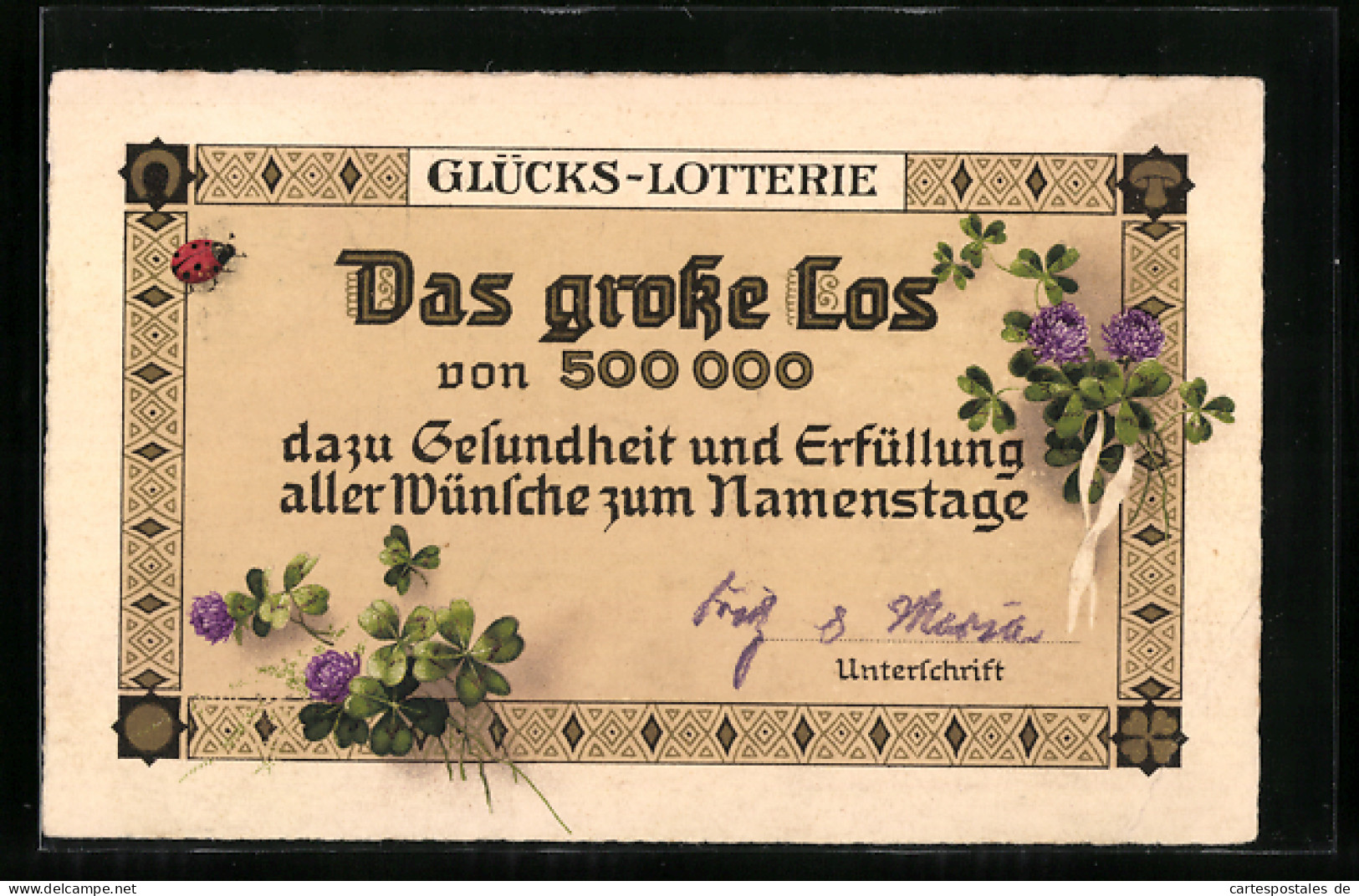 AK Das Grosse Loss, Glücks-Lotterie  - Autres & Non Classés