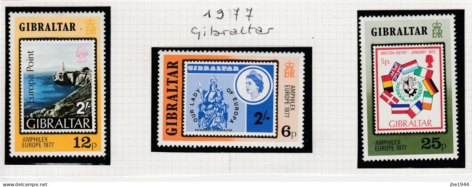 Europa 1977 Paysages Voir liste des timbres à vendre **