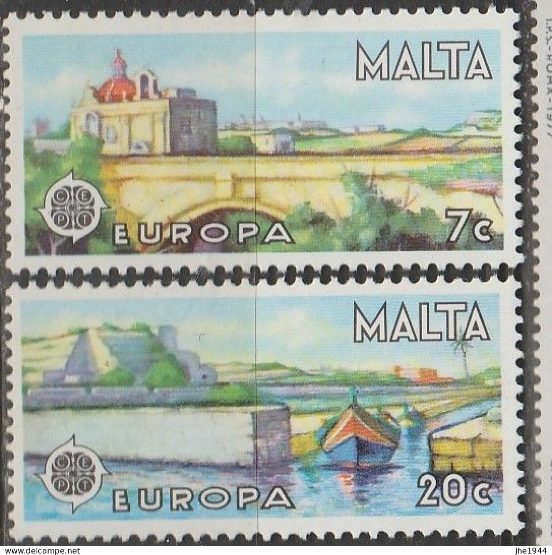 Europa 1977 Paysages Voir liste des timbres à vendre **