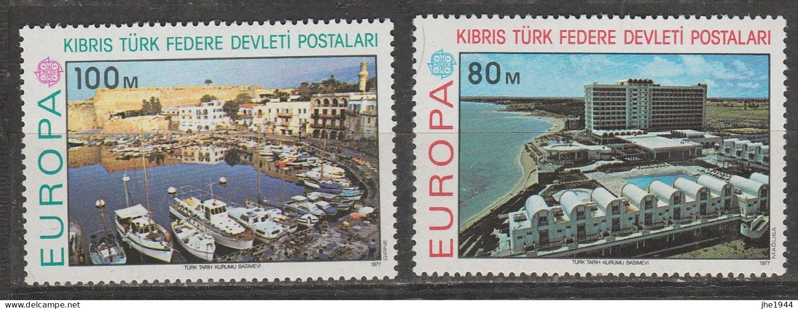 Europa 1977 Paysages Voir liste des timbres à vendre **