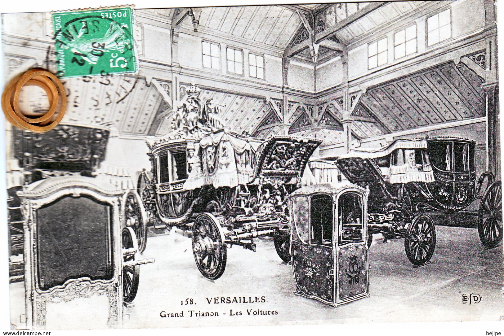 78 Yvelines VERSAILLES Grand Trianon Les Voitures - Versailles (Schloß)