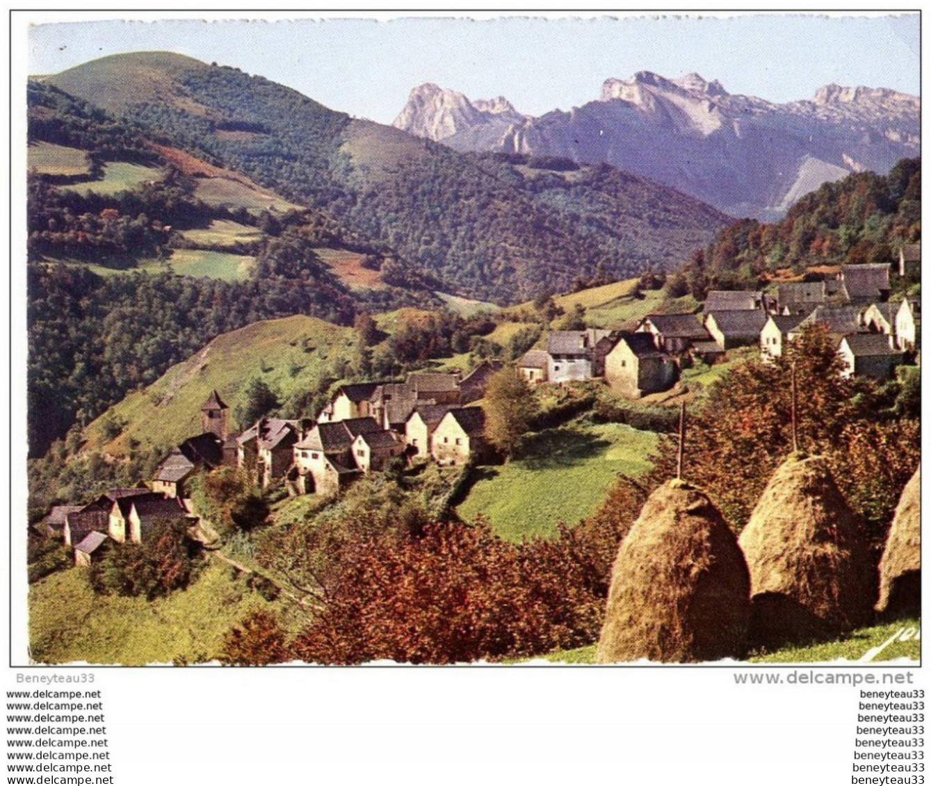 CPSM (Réf : H771) AYDIUS (Vallée D'Aspe) (PYRÉNÉES ATLANTIQUES 64) Le Plat à Barbe Et Le Pic D'Anie - Altri & Non Classificati