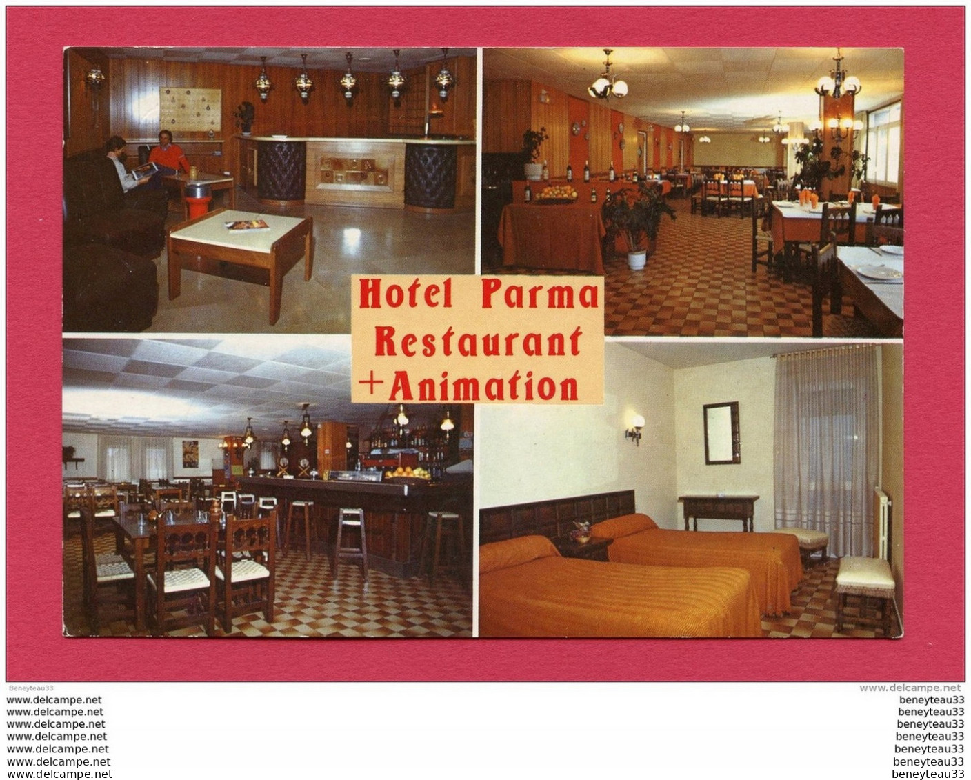 CP (Réf : V 367) PAS DE LA CASA (PRINCIPAT DANDORRA) HOTEL PARMA MULTI VUES - Andorra