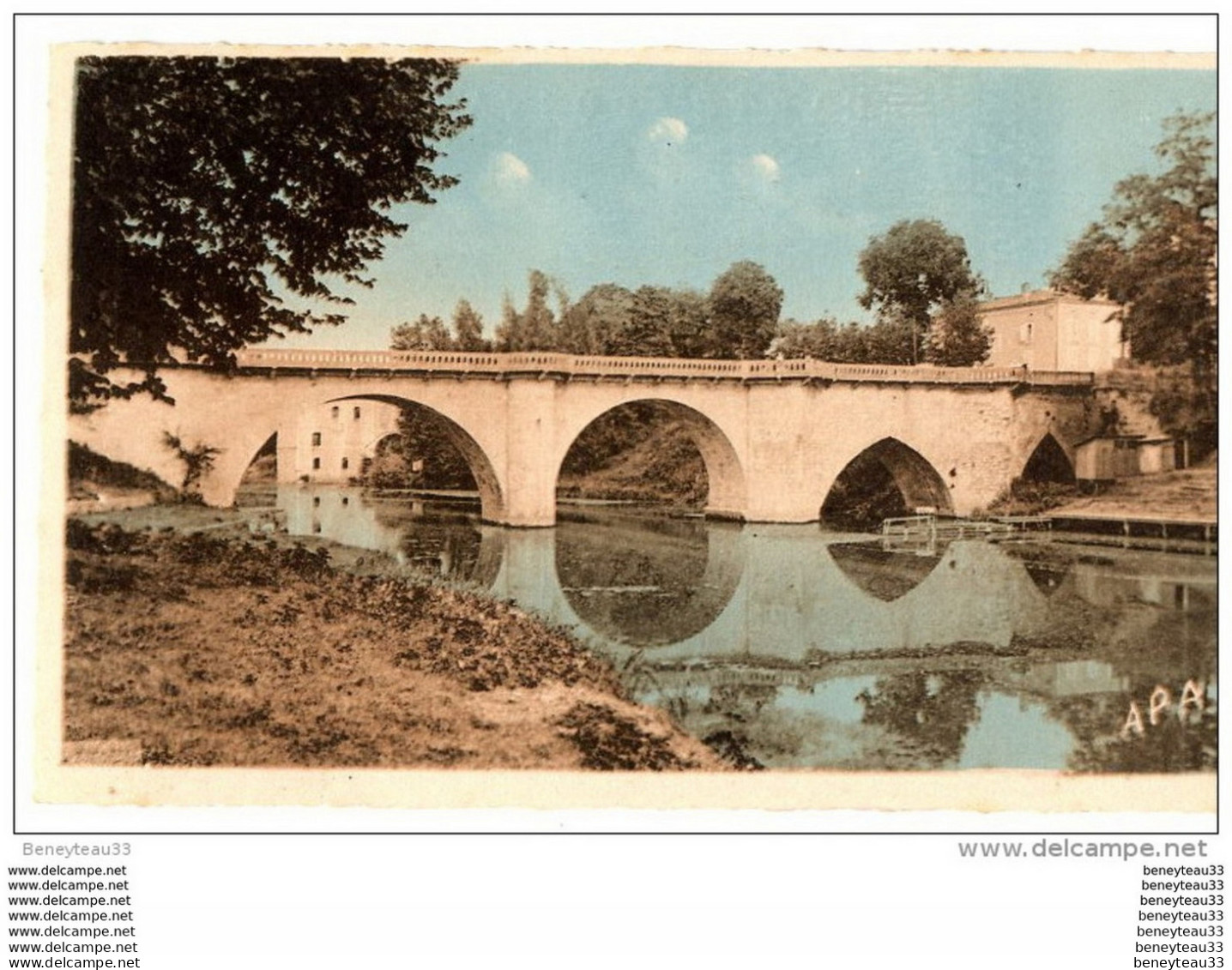 CPA (Réf :  I567) 2. LAVARDAC (LOT Et  GARONNE 47) Le Pont Sur La Baïse - Lavardac
