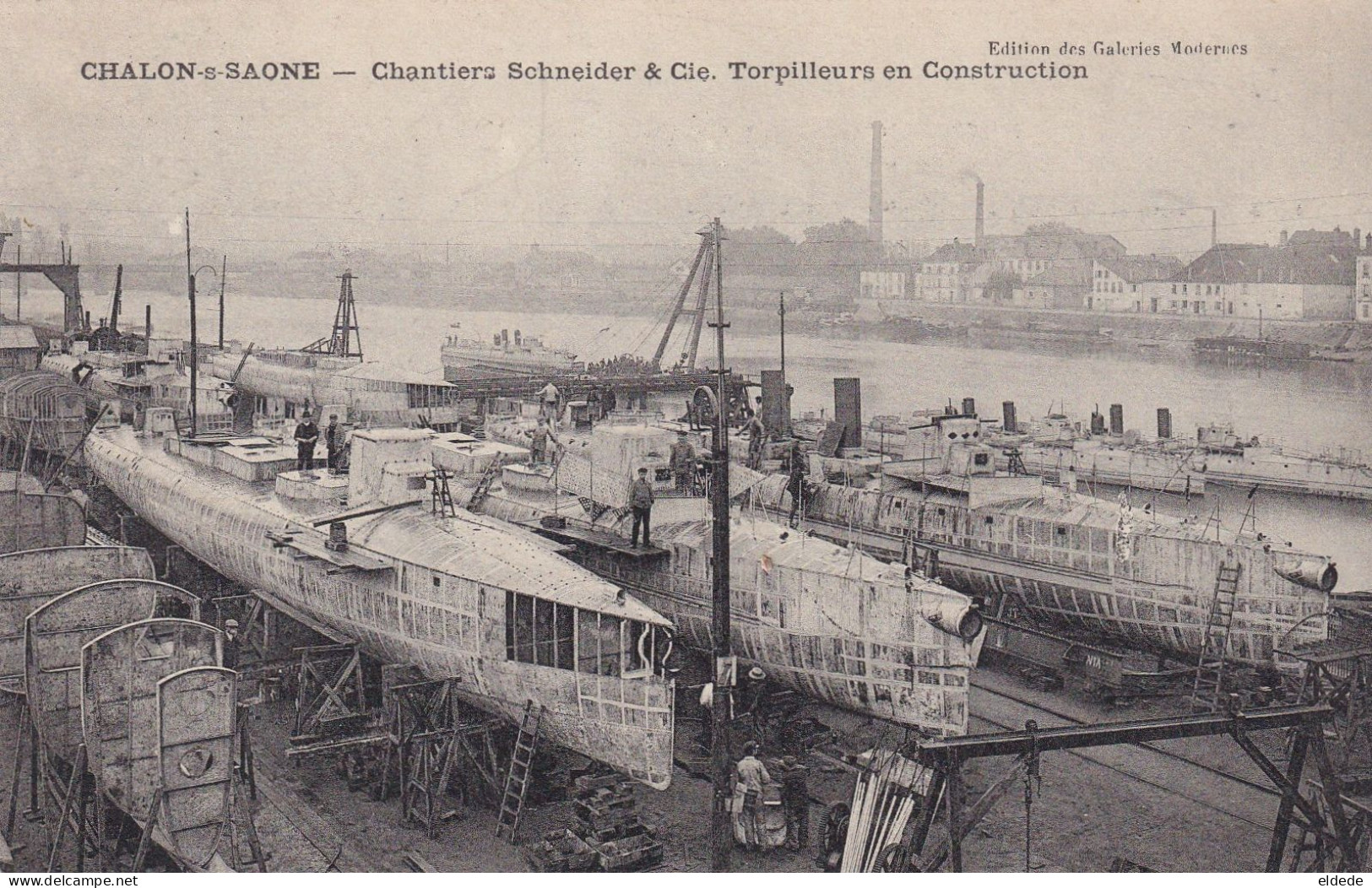 Fabrique Torpilleurs Schneider Envoi Abbé Personnat Archipretre La Chatre Indre - Warships