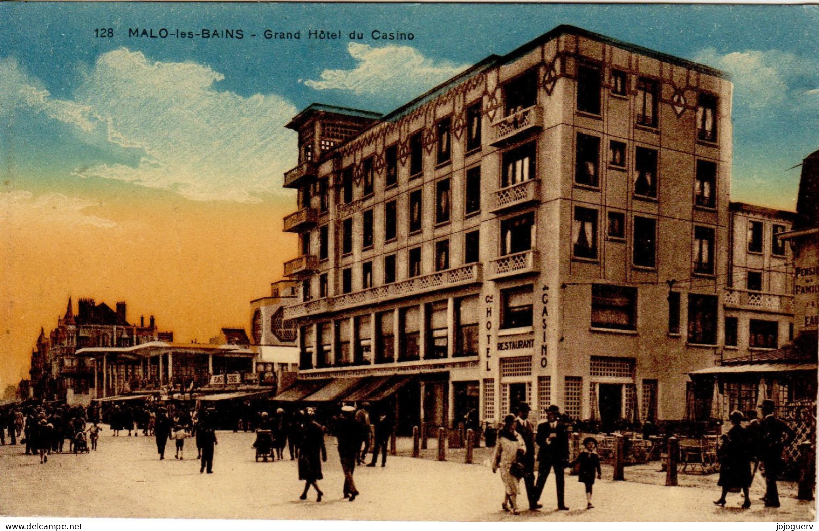 Malo Les Bains Dunkerque Grand Hôtel Du Casino ( Digue - Malo Les Bains