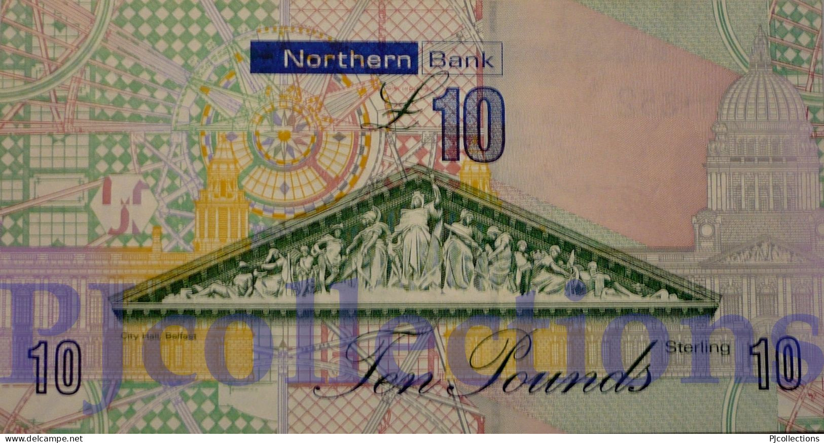 NORTHERN IRELAND 10 POUNDS 2011 PICK 210b AU/UNC - Irlande