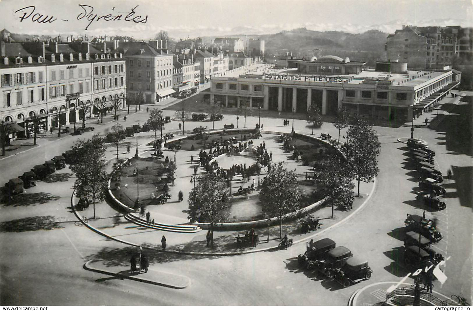 France Pau (Pyrenees Atlantiques) Place Georges Clemenceau - Pau