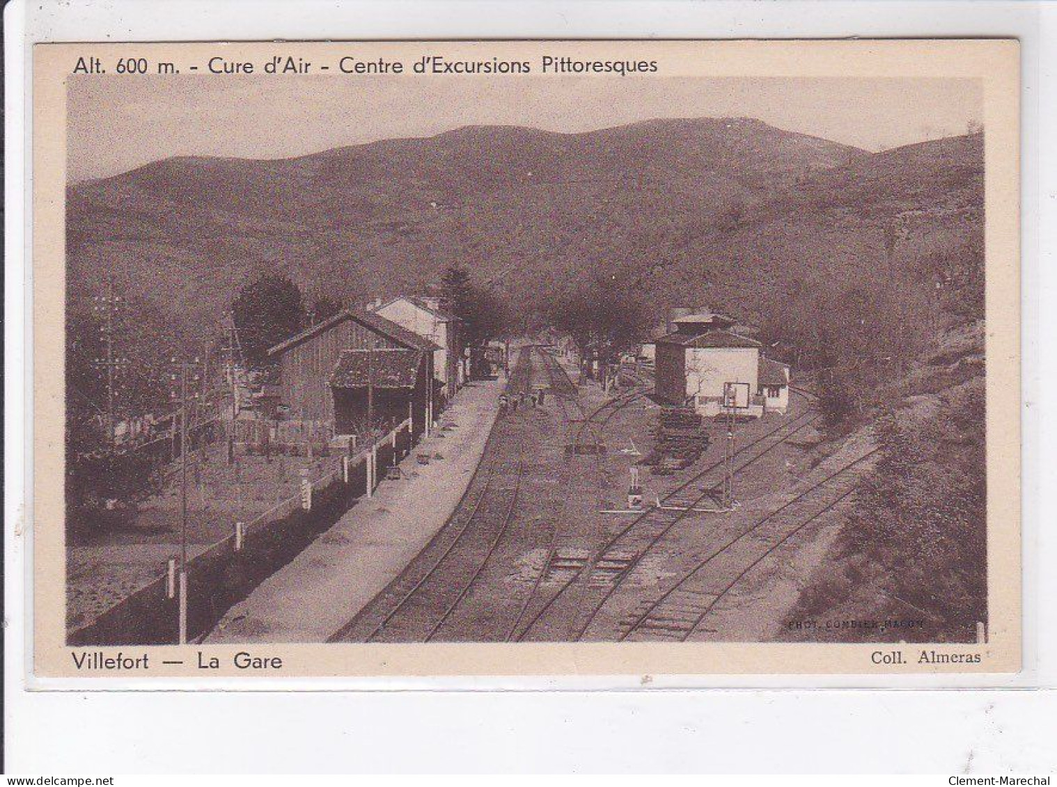 VILLEFORT: La Gare - Très Bon état - Villefort