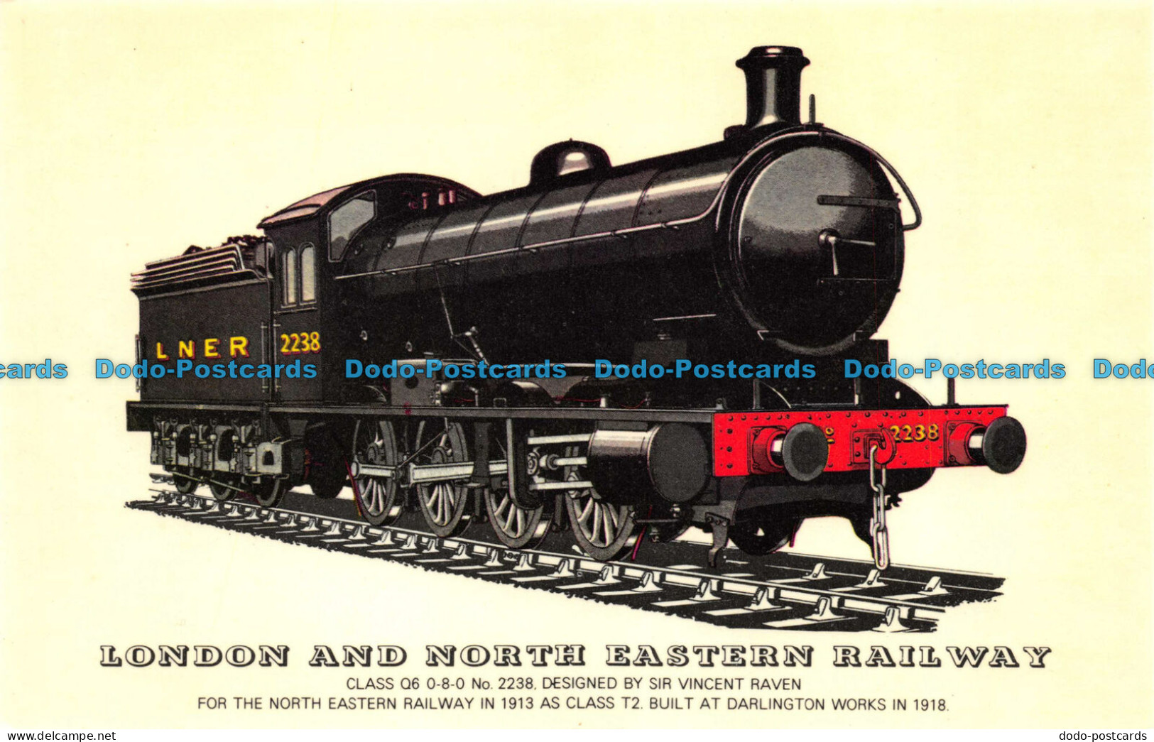 R070519 London And North Eastern Railway. Class Q6 0 8 0 No 2238 Designed By Sir - Other & Unclassified