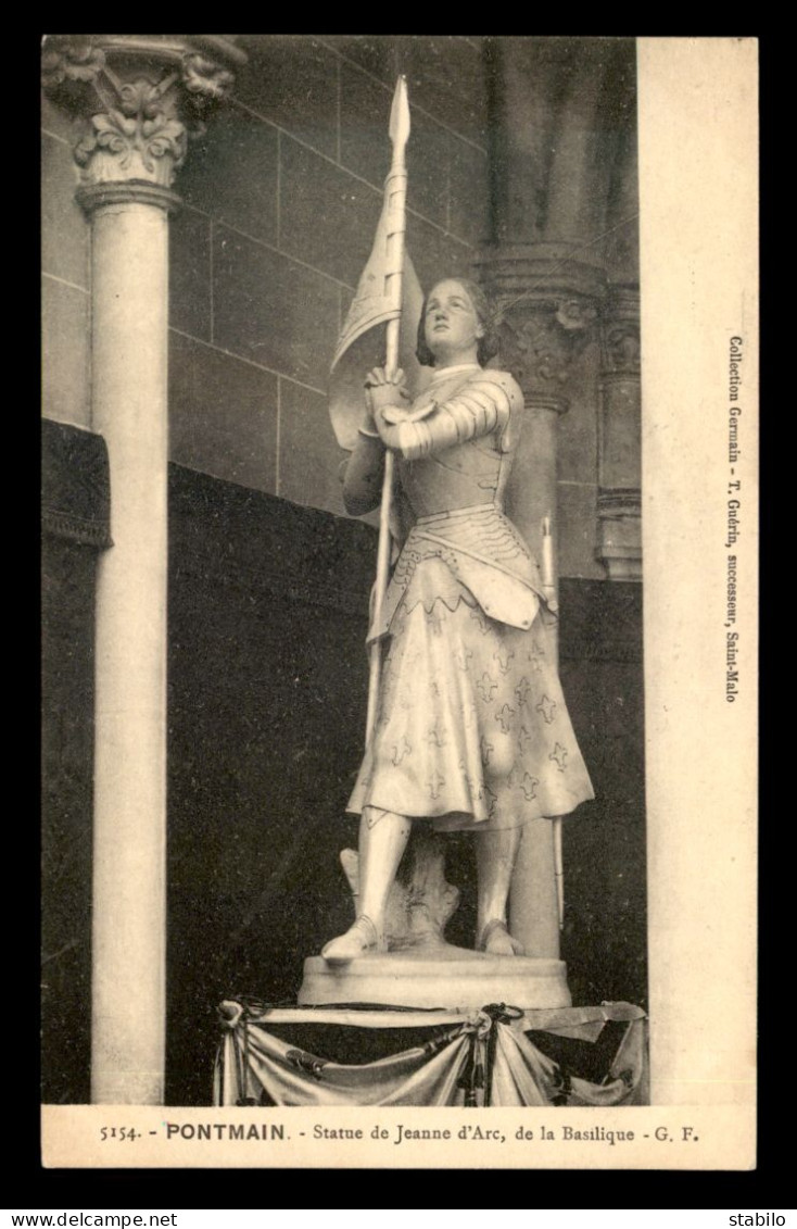 JEANNE D'ARC - BASILIQUE DE PONTMAIN - Femmes Célèbres