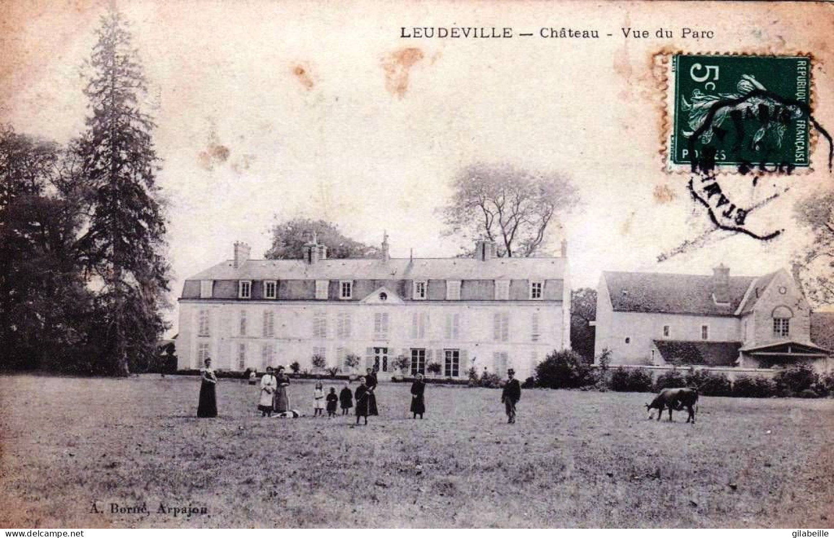 91 - Essonne -  LEUDEVILLE - Le Chateau - Vue Du Parc - Other & Unclassified