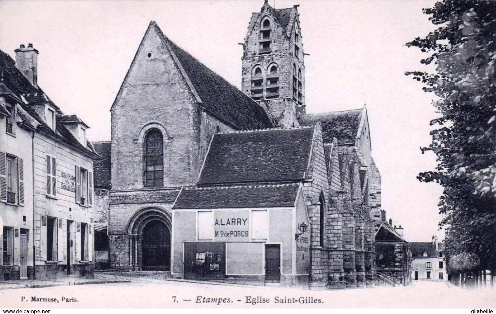 91 - Essonne -   ETAMPES  -  L église Saint Gilles - Etampes
