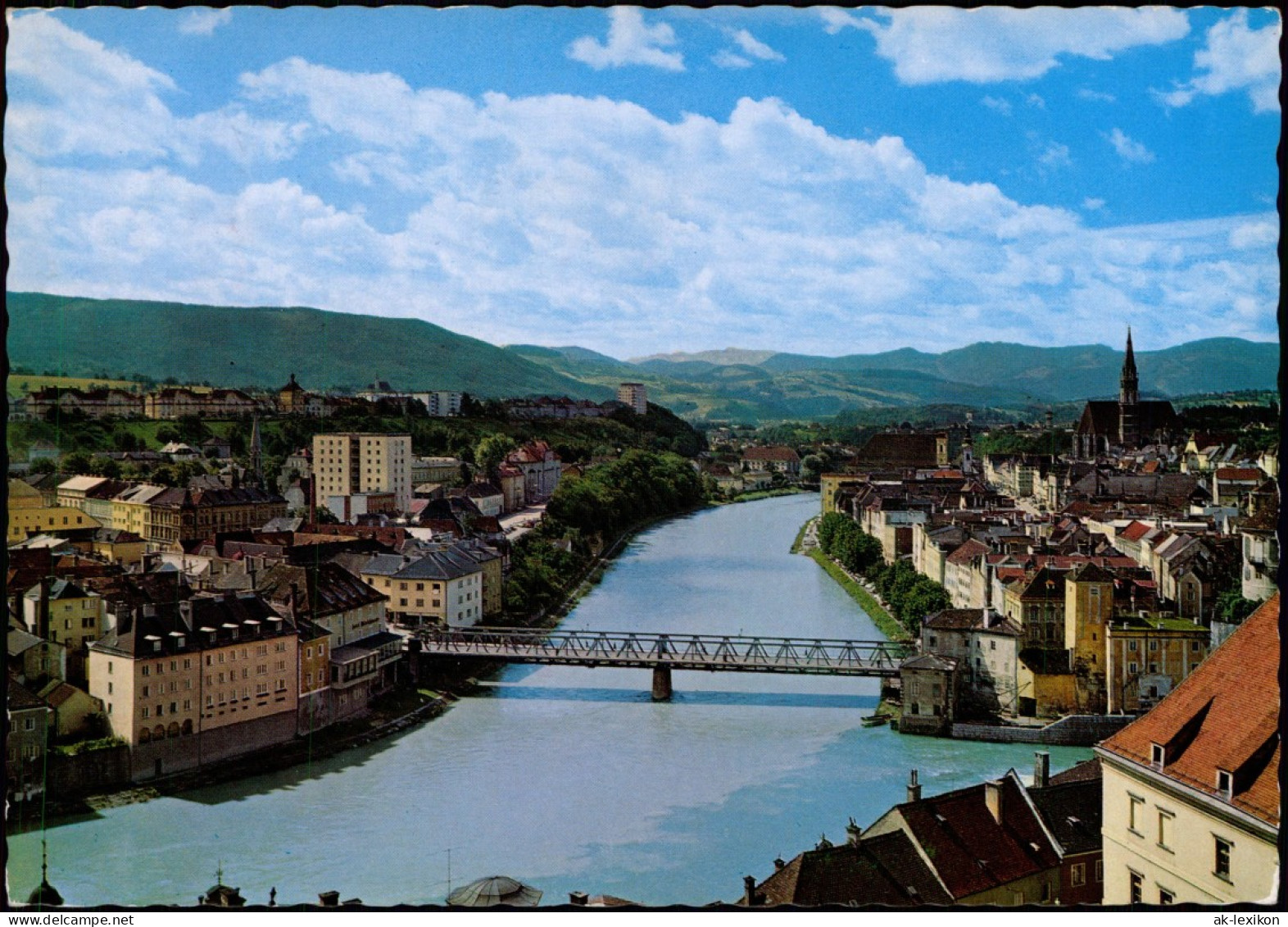 Ansichtskarte Steyr (Oberösterreich) Blick über Die Stadt 1972 - Autres & Non Classés
