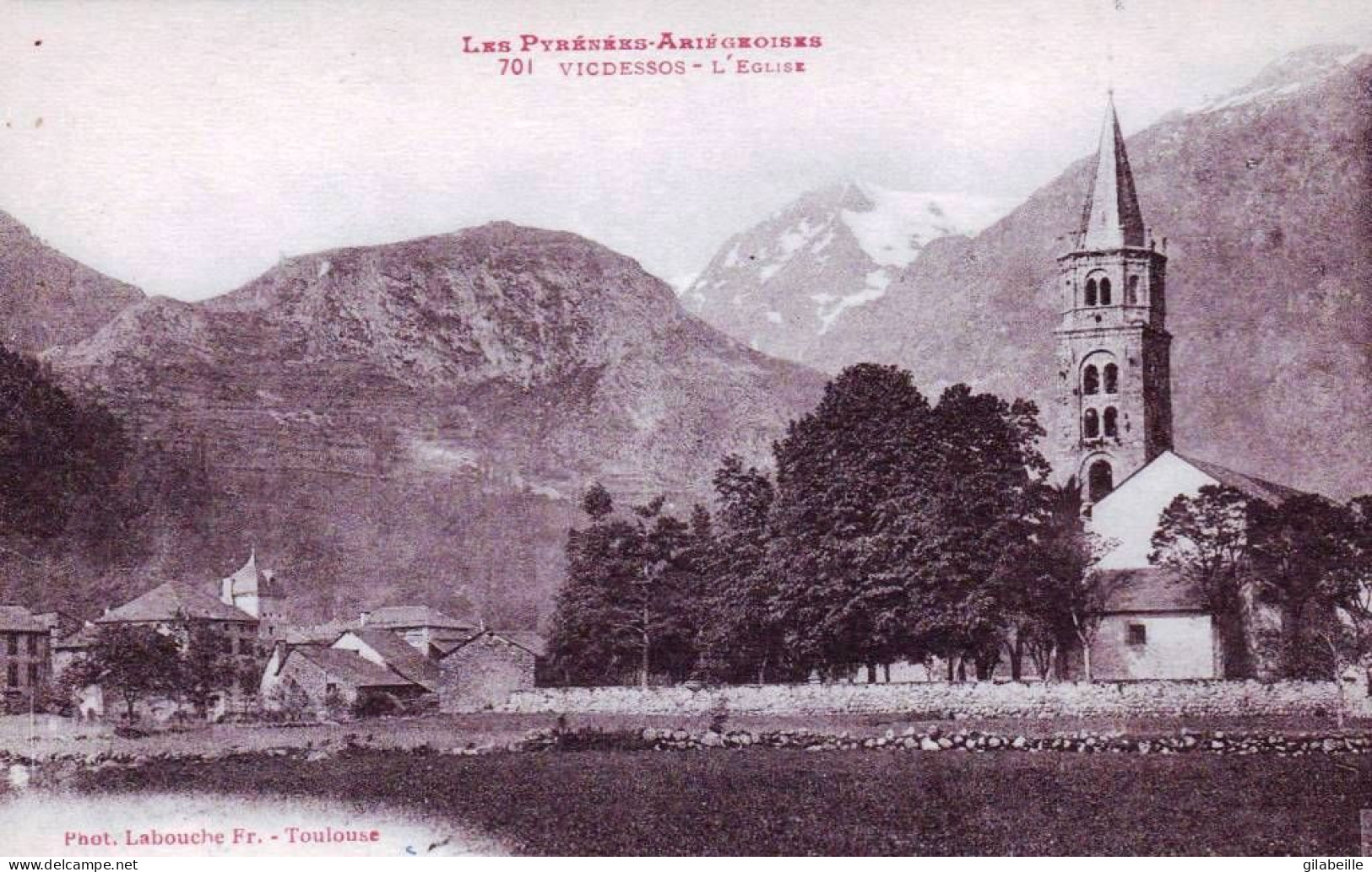 09 - Ariege -  VICDESSOS -  L église - Other & Unclassified