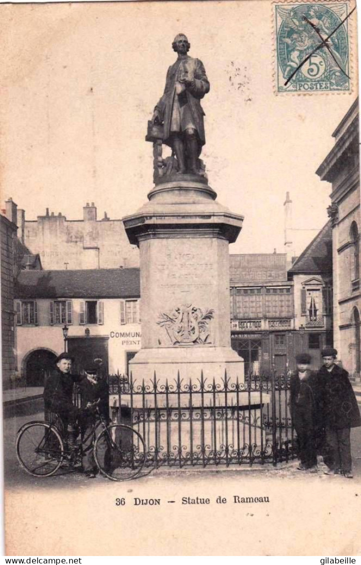 21 - Cote D Or -  DIJON -  Statue De Rameau - Animée - Dijon