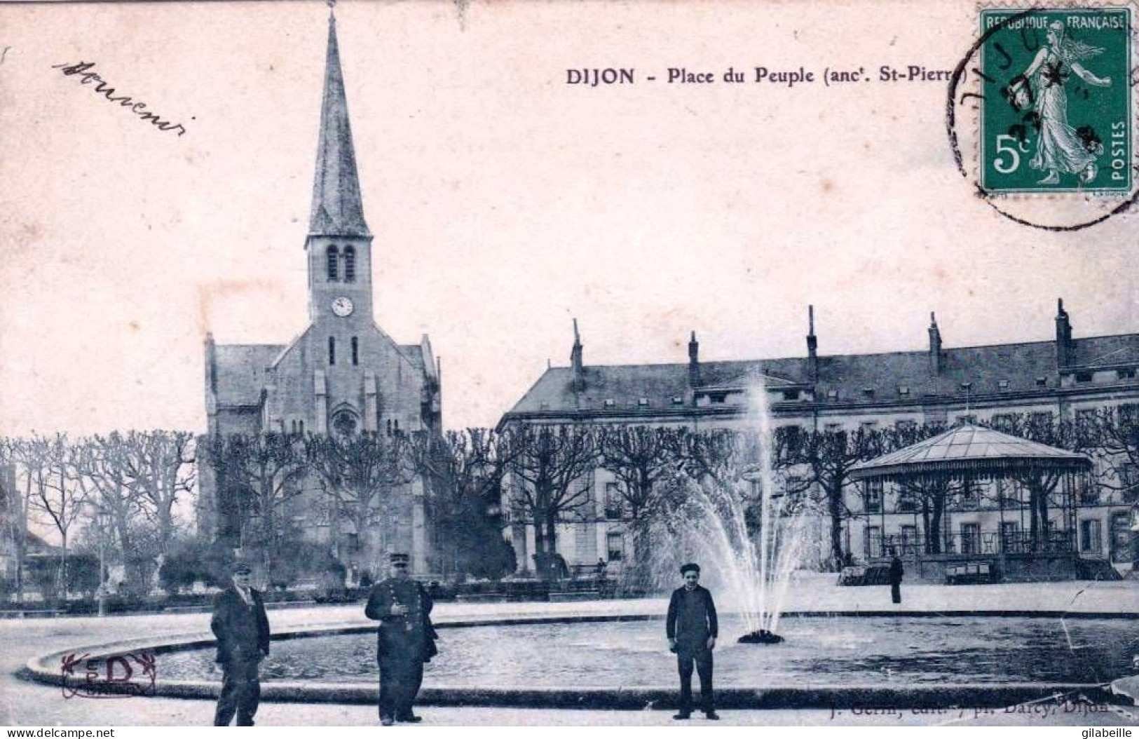 21 - Cote D Or -  DIJON -  Place Du Peuple ( Anciennement St Pierre ) - Dijon