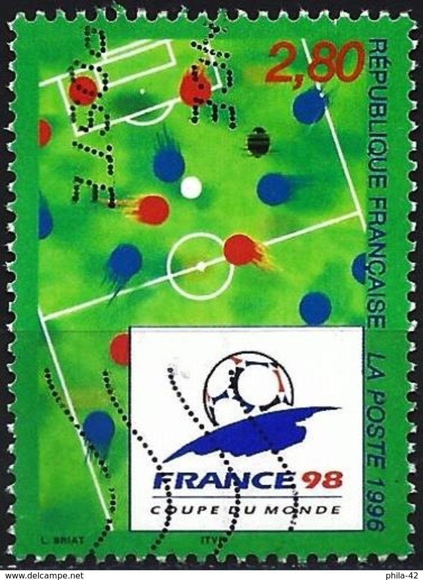 France 1995 - Mi 3126 - YT 2985 ( World Football Cup - France 98 ) - 1998 – France