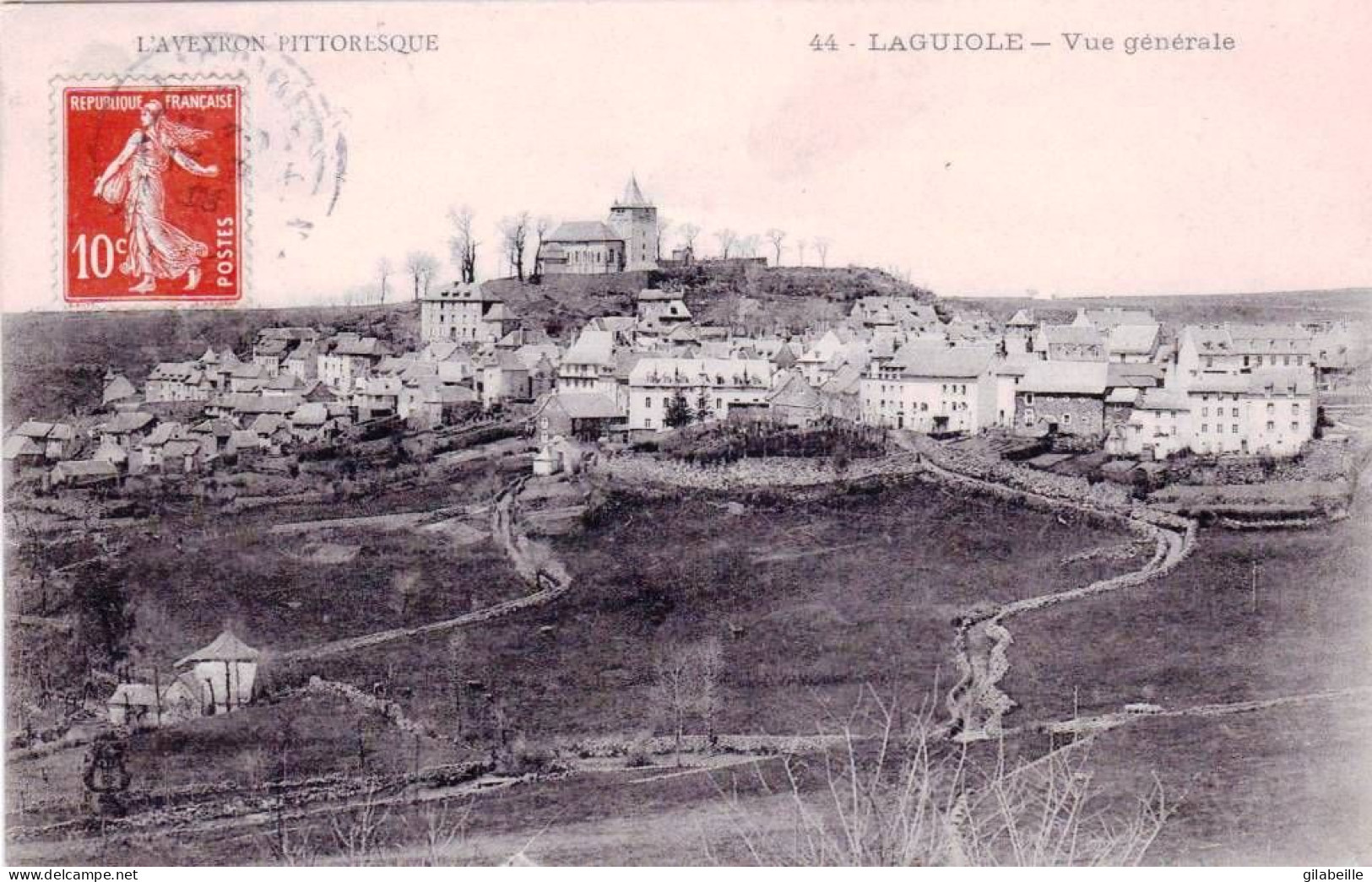 12 - Aveyron -  LAGUIOLE -  Vue Generale - Laguiole