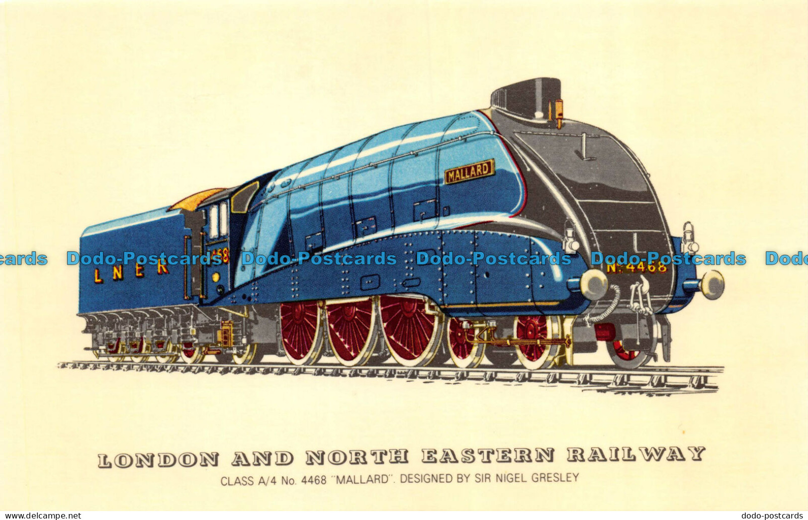 R070537 London And North Eastern Railway. Class A4 No 4468 Mallard - Other & Unclassified