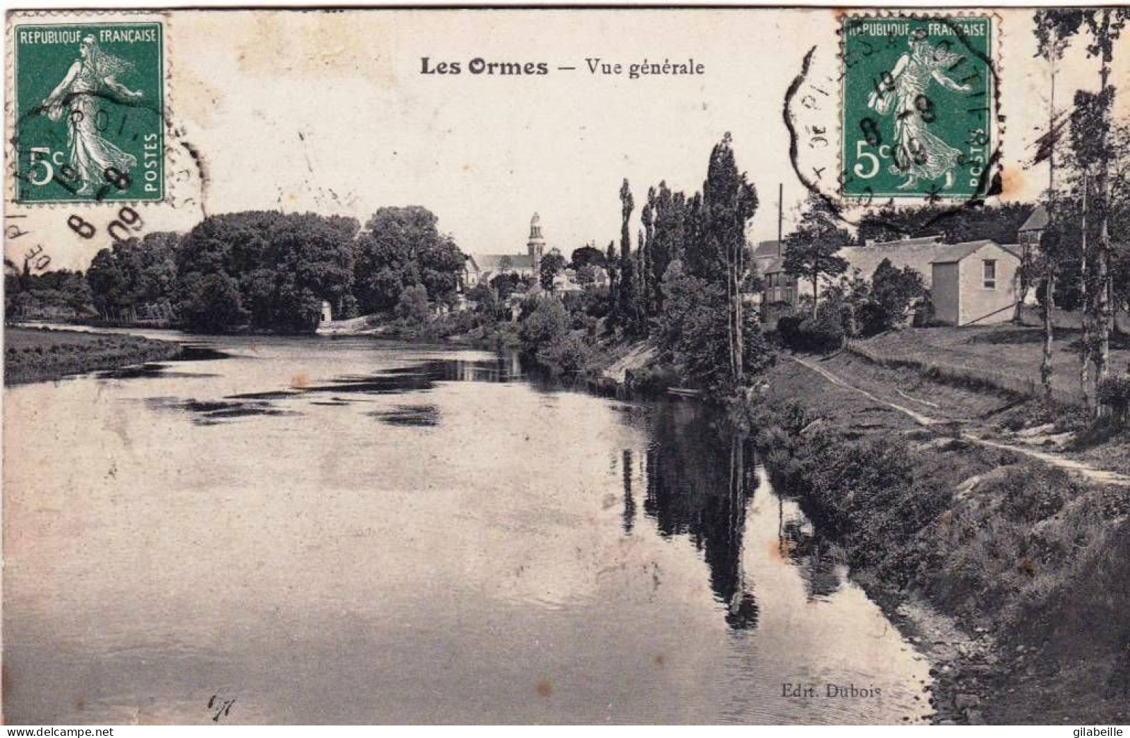 86 - Vienne -  LES ORMES  Sur VIENNE - Vue Generale - Other & Unclassified