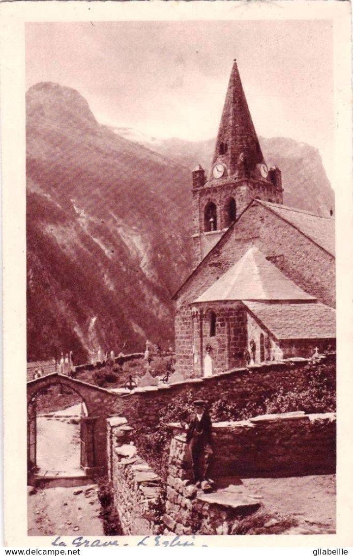 04 - Alpes-de-Haute-Provence - LA GRAVE - L église - Other & Unclassified
