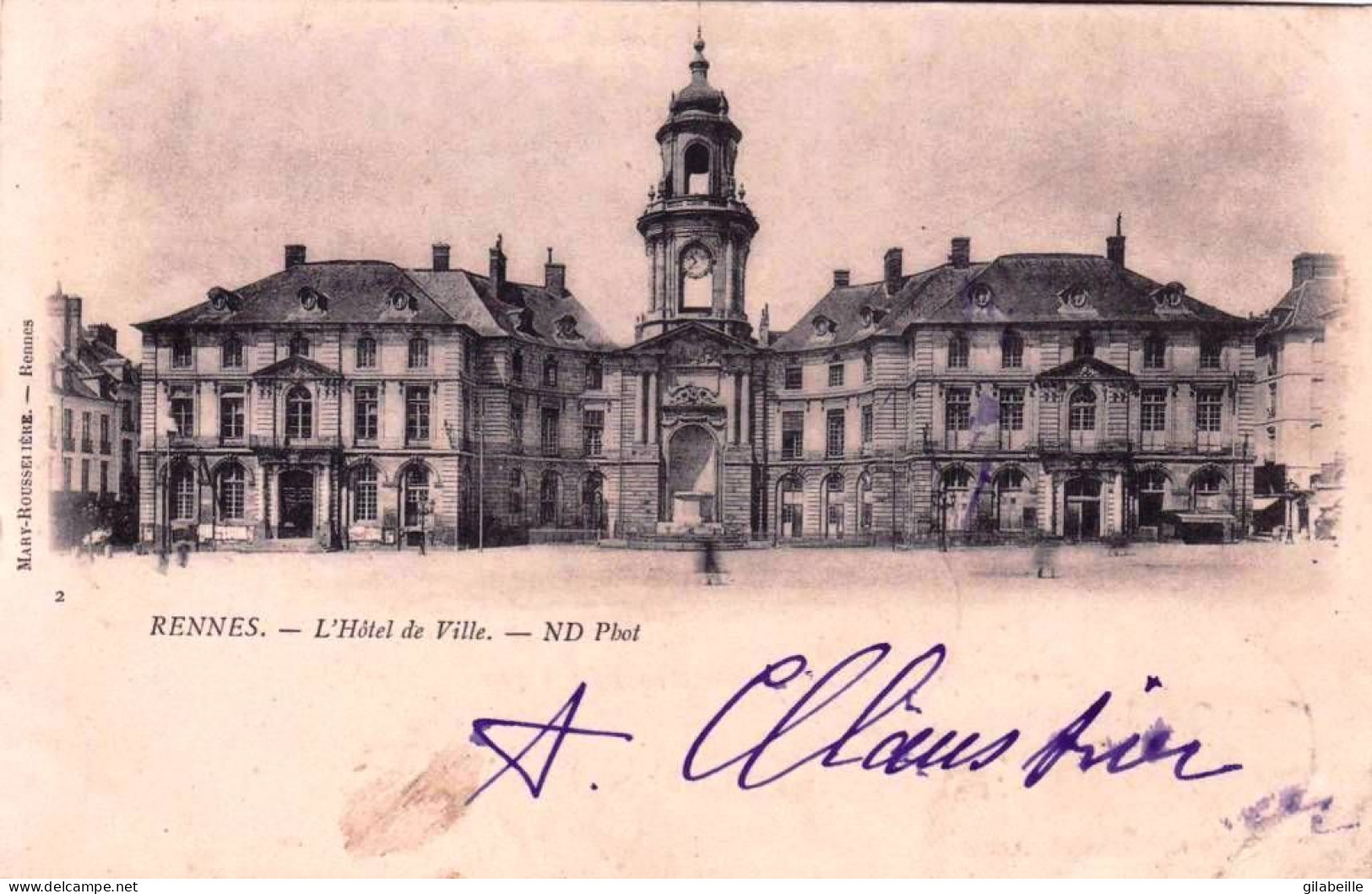35 - Ille Et Vilaine -   RENNES - L Hotel De Ville - Rennes