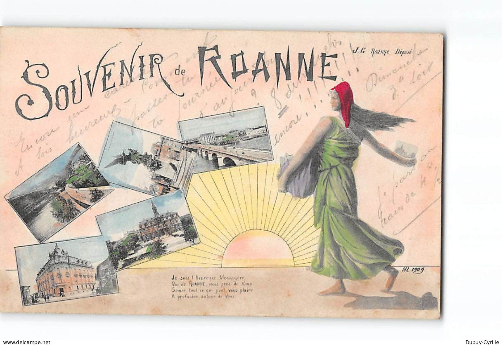 Souvenir De ROANNE - Très Bon état - Roanne