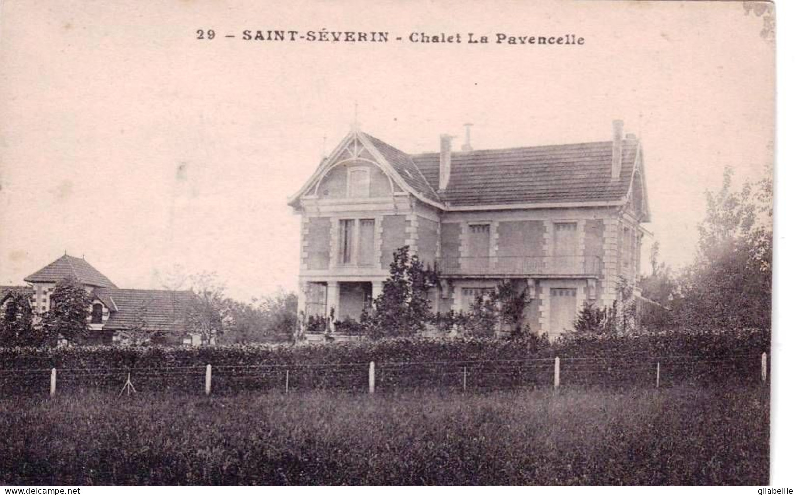 16 - Charente -  SAINT SEVERIN -  Chalet La Pavencelle - Other & Unclassified