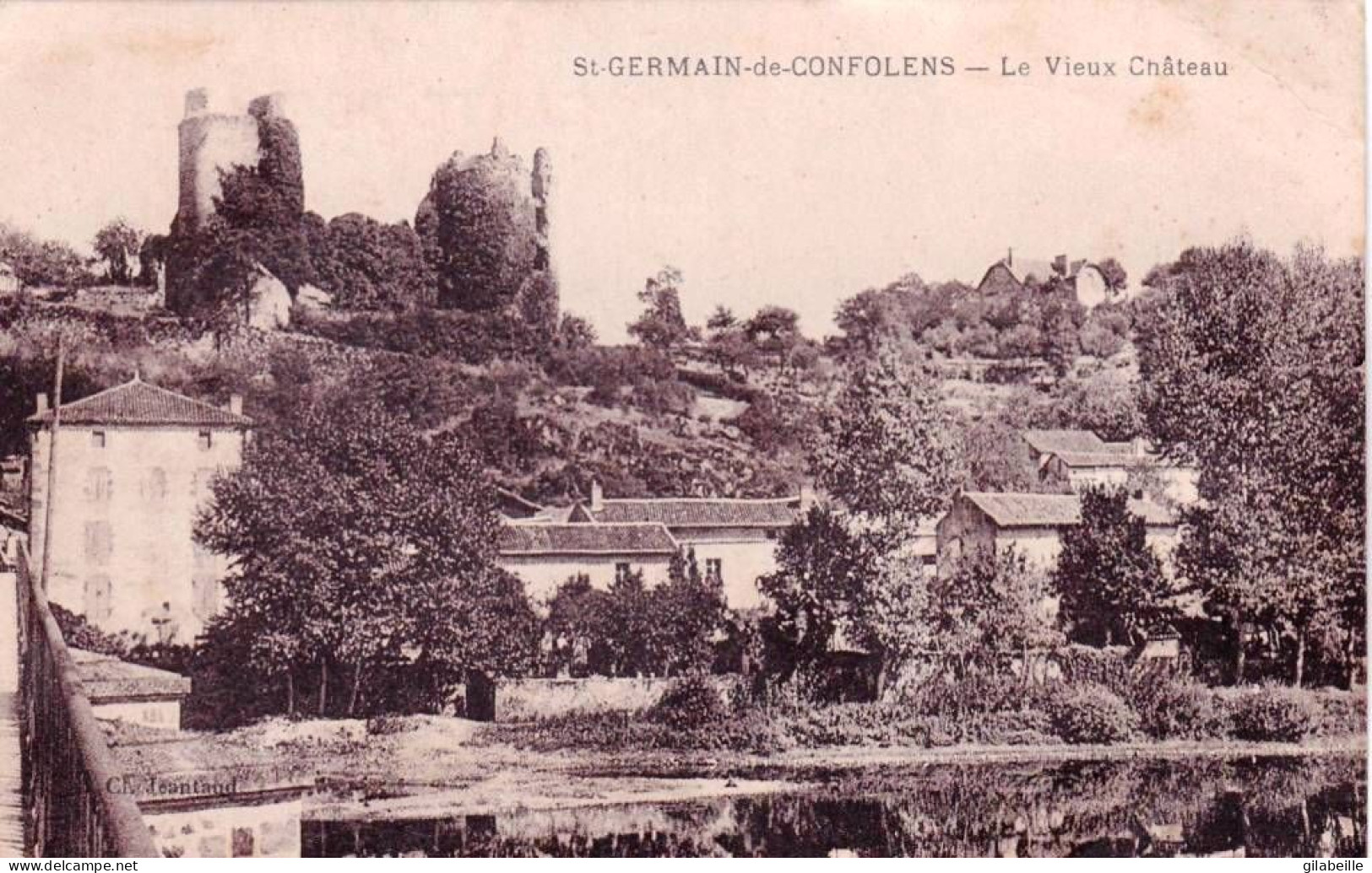 16 - Charente -  SAINT GERMAIN  De CONFOLENS - Le Vieux Chateau - Other & Unclassified