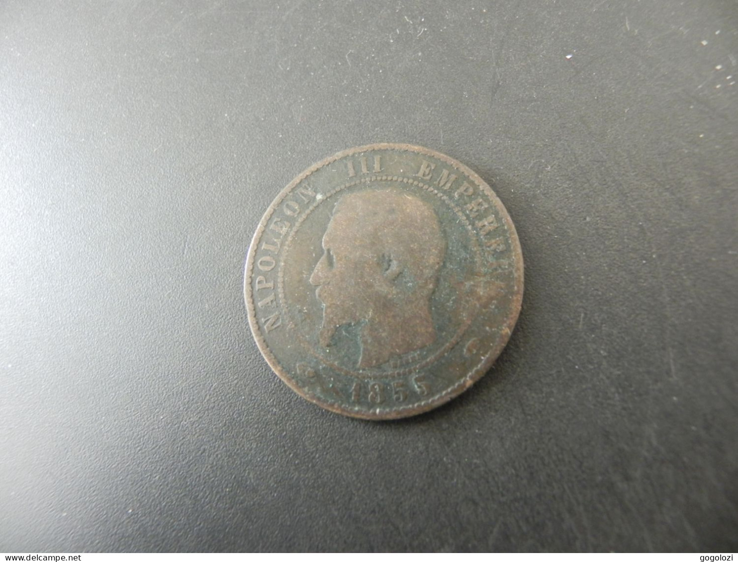 France 10 Centimes 1855 A - 10 Centimes