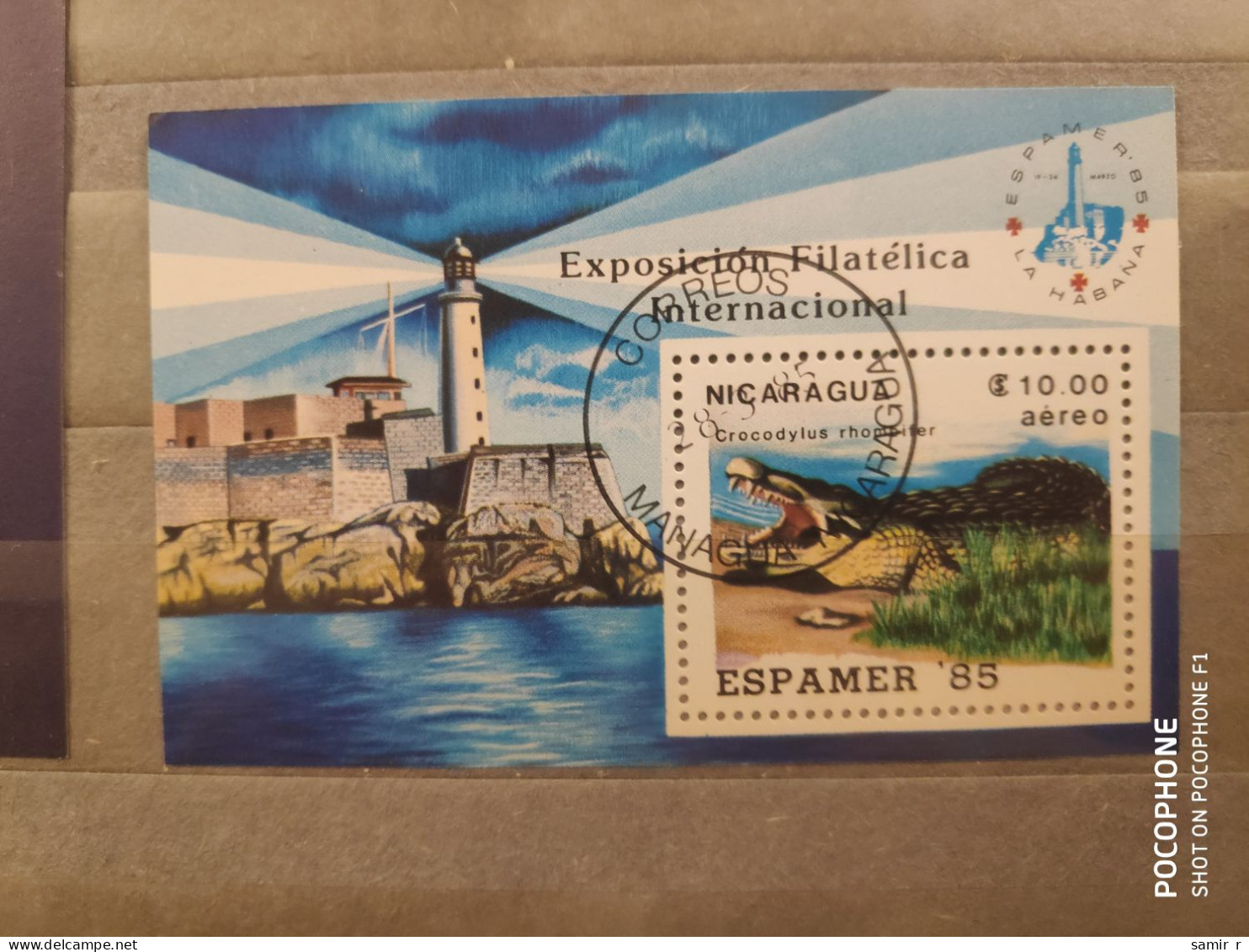1985	Nicaragua	Stamps Exhibition 12 - Nicaragua